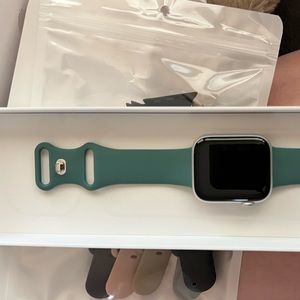 Apple Watch Series 6 GPS w/ 6 bands. In original box w/ charger and instructions